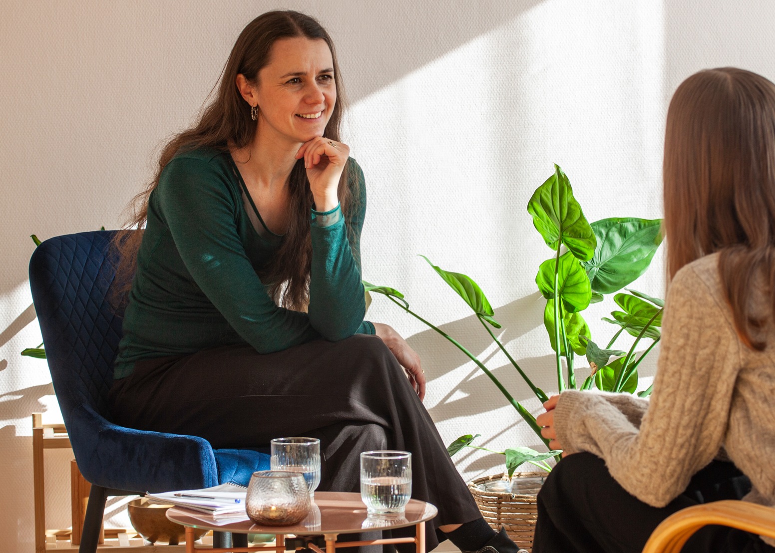 Siff i samtale med klient